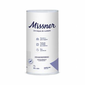 Fita Micropore Branco 10cm X 4,5m