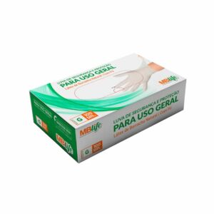 Luva Procedimento Látex M C/ Pó C/ 100unds Mblife