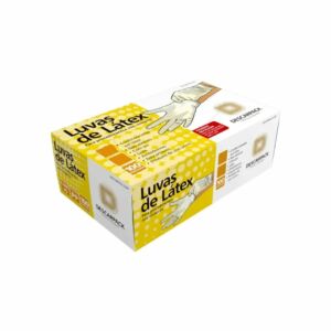Luva Procedimento Látex M S/ Pó C/100unds