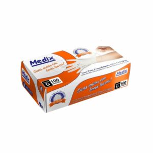 Luva Procedimento Látex P S/ Pó C/100unds