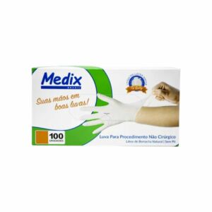 Luva Procedimento Látex Pp S/ Pó C/100unds