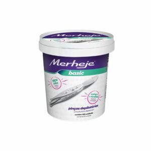 Pinças Depilatórias Merheje Basic Pote C/120 Und