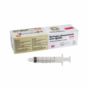 Seringa 10ml S/agulha Luer Lock C/100