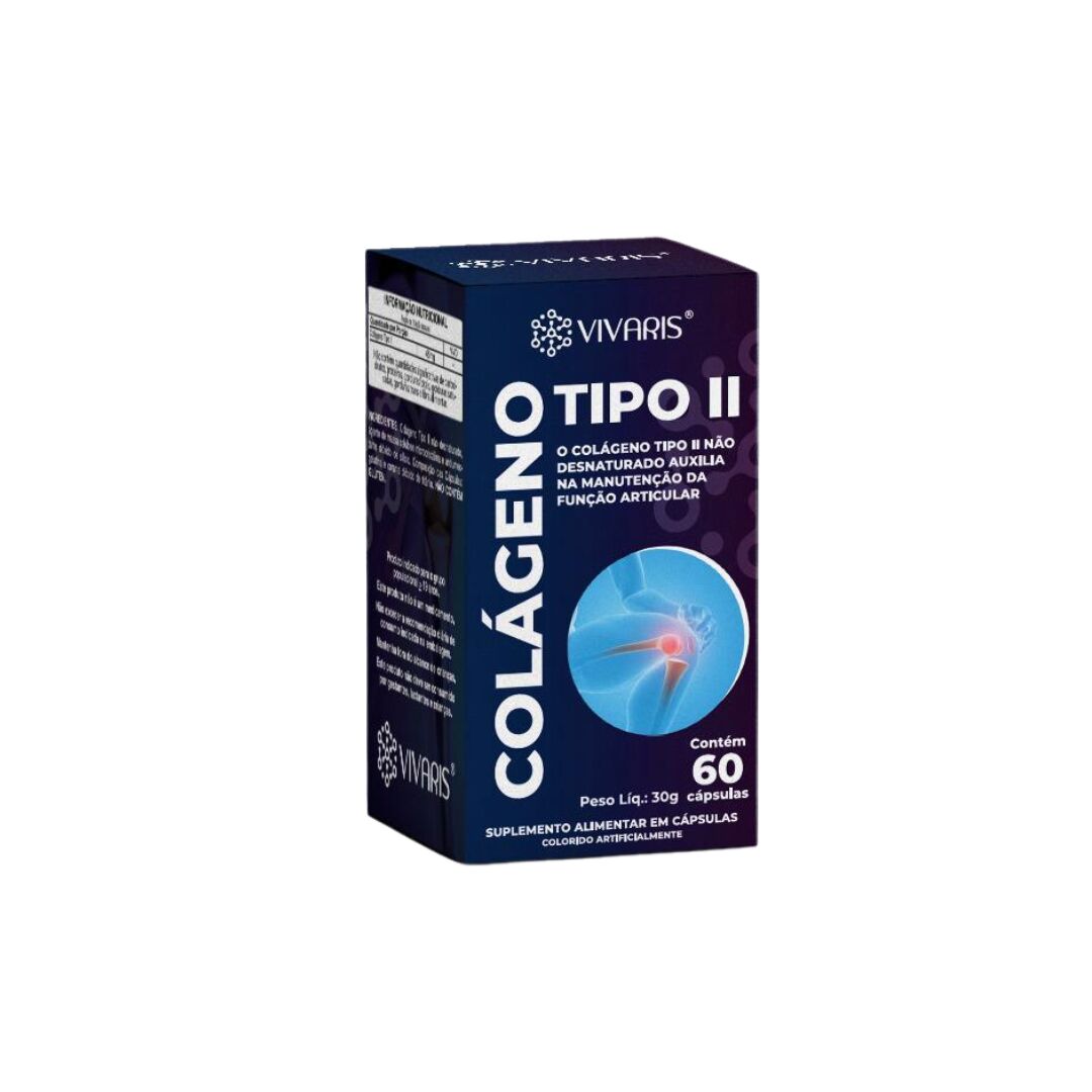 Vivaris Colágeno Tipo II 60cáps